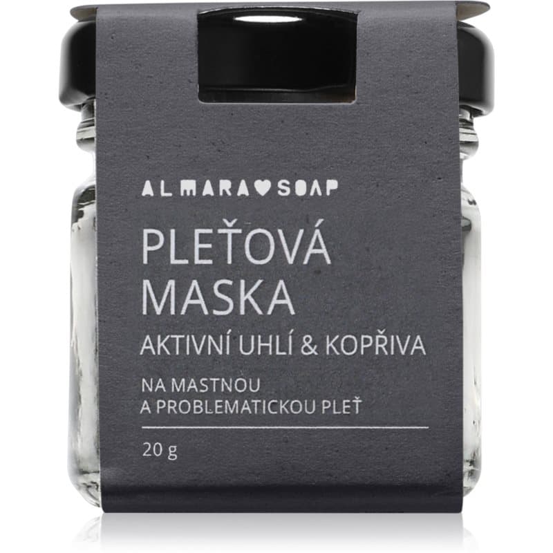 Face Active Charcoal & Nettle maseczka do twarzy do cery tłustej i problematycznej