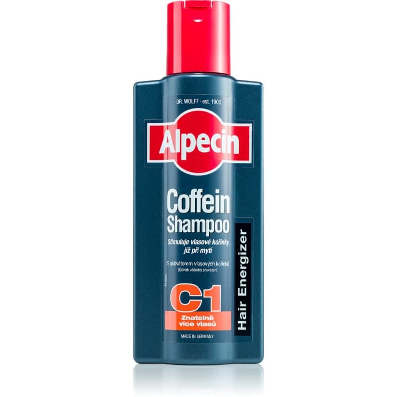 Hair Energizer Coffein Shampoo C1 szampon z kofeiną dla mężczyzn stymulujący wzrost włosów