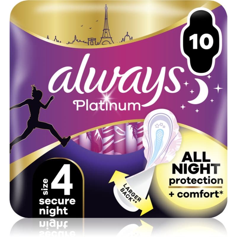 Platinum Secure Night Size 4 podpaski