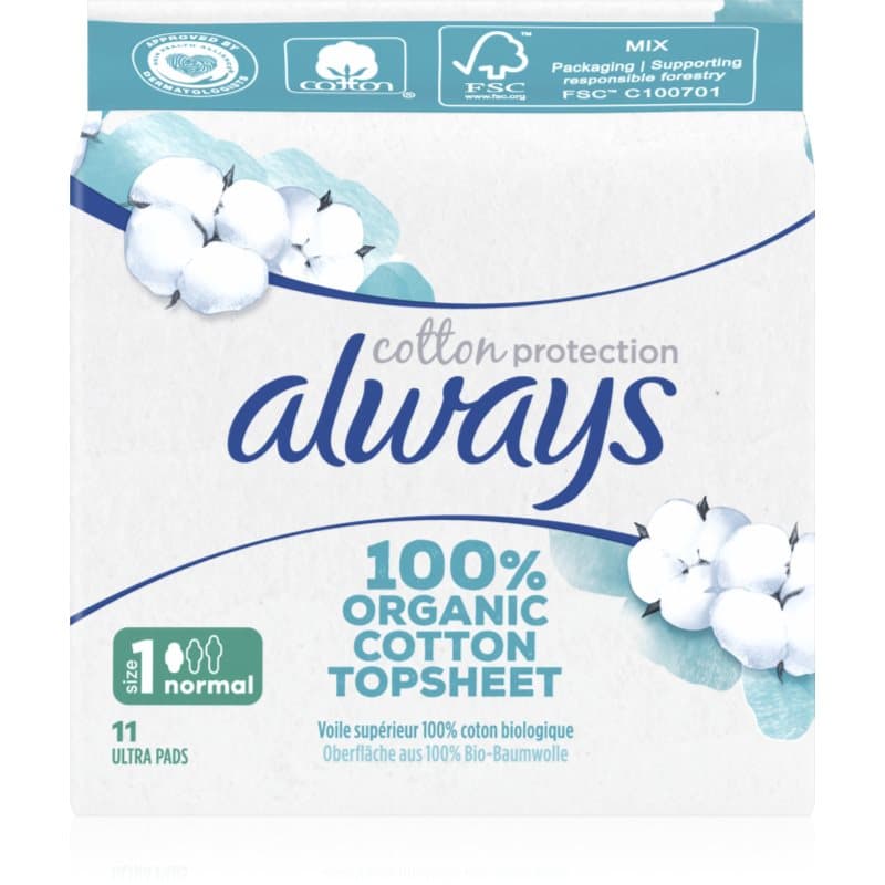 Cotton Protection Normal podpaski nieperfumowany