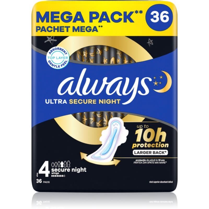 Ultra Secure Night Size 4 podpaski na noc