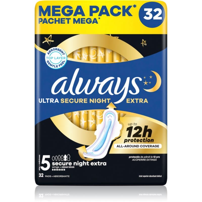 Ultra Secure Night Extra Size 5 podpaski na noc