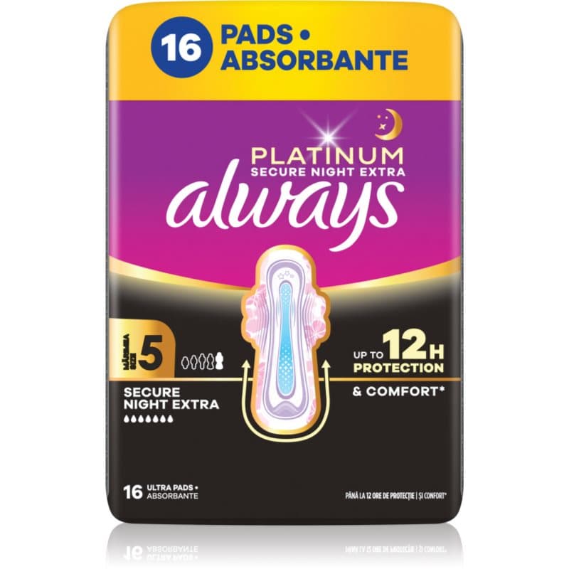 Platinum Night Extra Size 5 podpaski na noc