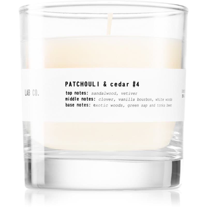 Lab Co. Patchouli & Cedar świeczka zapachowa