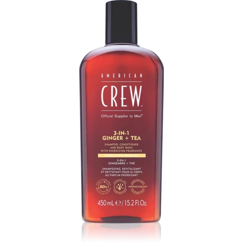3 in 1 Ginger + Tea szampon 3w1, odżywka i żel pod prysznic dla mężczyzn
