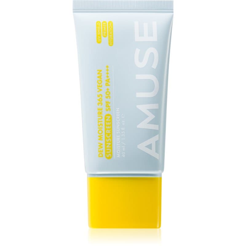 Dew Moisture 365 Vegan Sunscreen fluid do opalania twarzy o działaniu nawilżającym