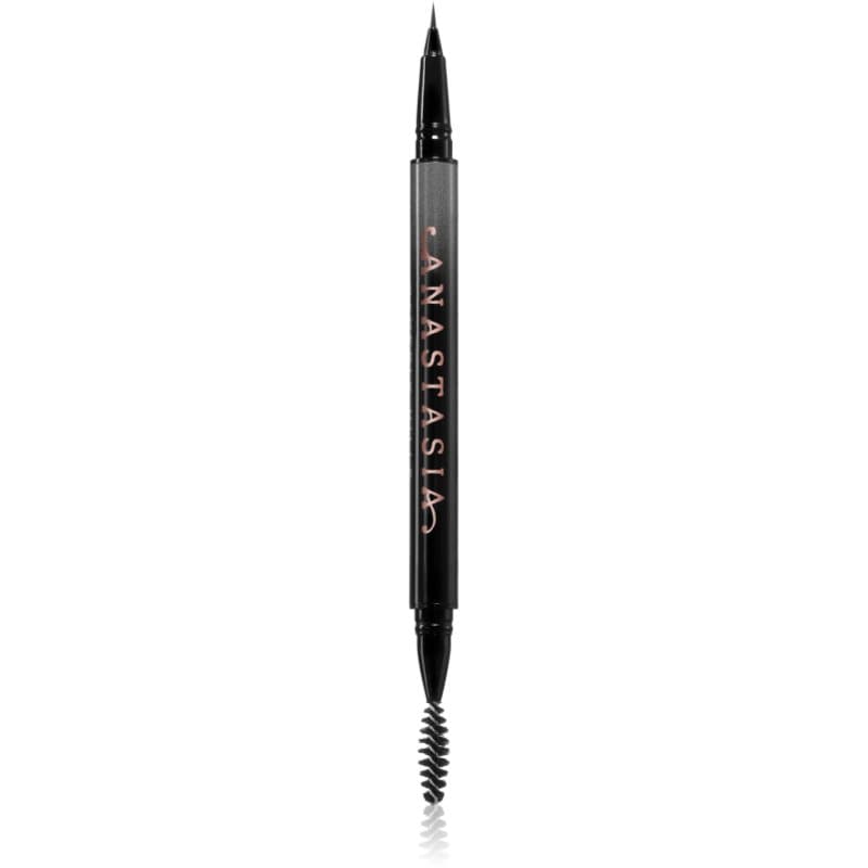 MicroStroke Brow Pen pisak do brwi ze szczotką odcień Chocolate