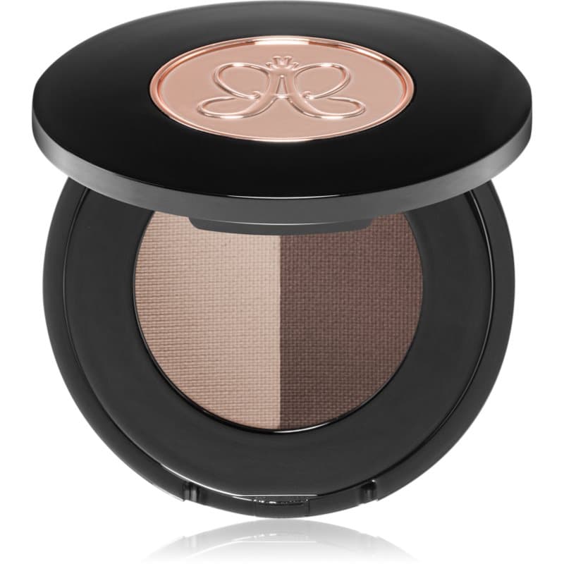 Brow Powder Duo - Cienie Do Brwi - Dark Brown (2 X) - Dla Kobiet