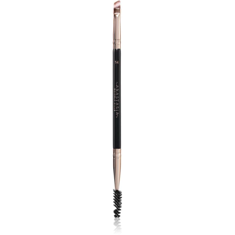 Brush 14 Duo Brow pędzel skośny do brwi