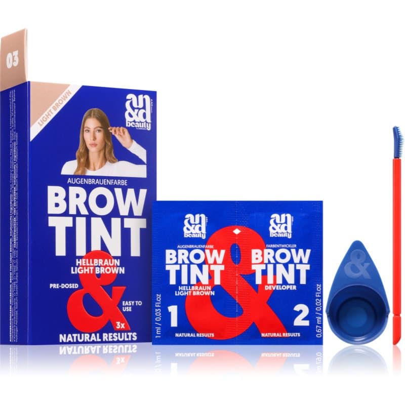 Brow Tint farbka do brwi odcień Light Brown
