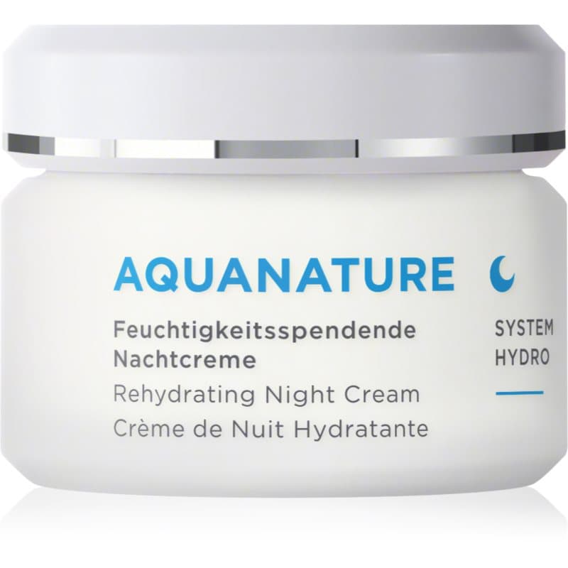 AQUANATURE nawilżający krem na noc