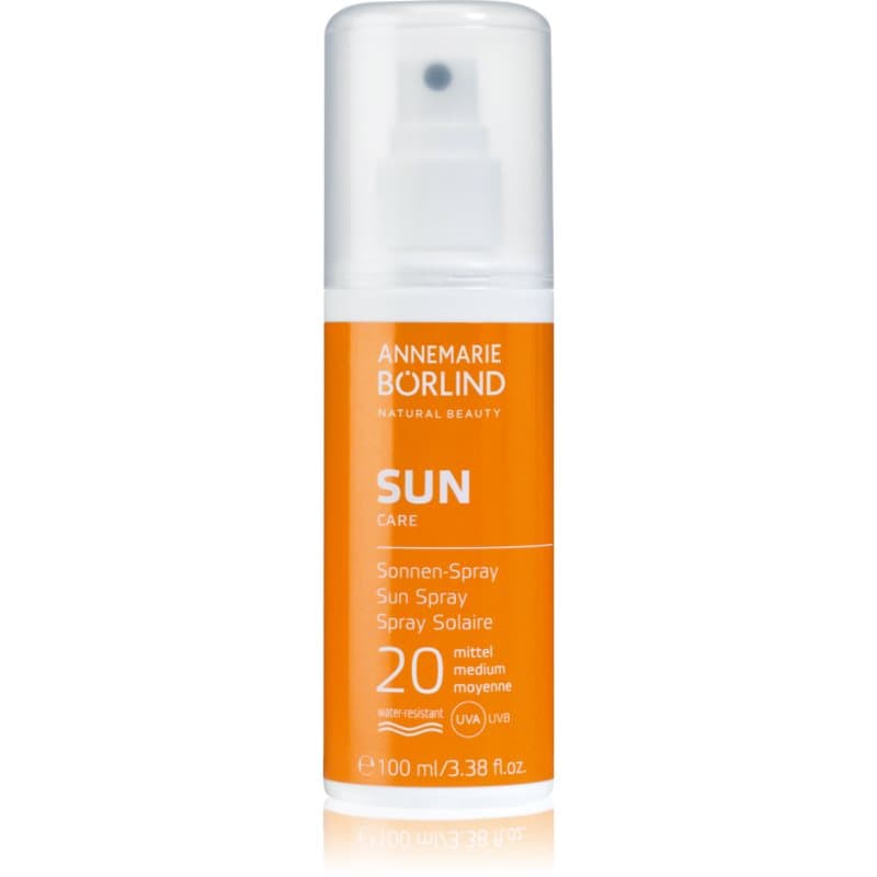 SUN CARE spray chroniący przed promieniami słońca SPF20