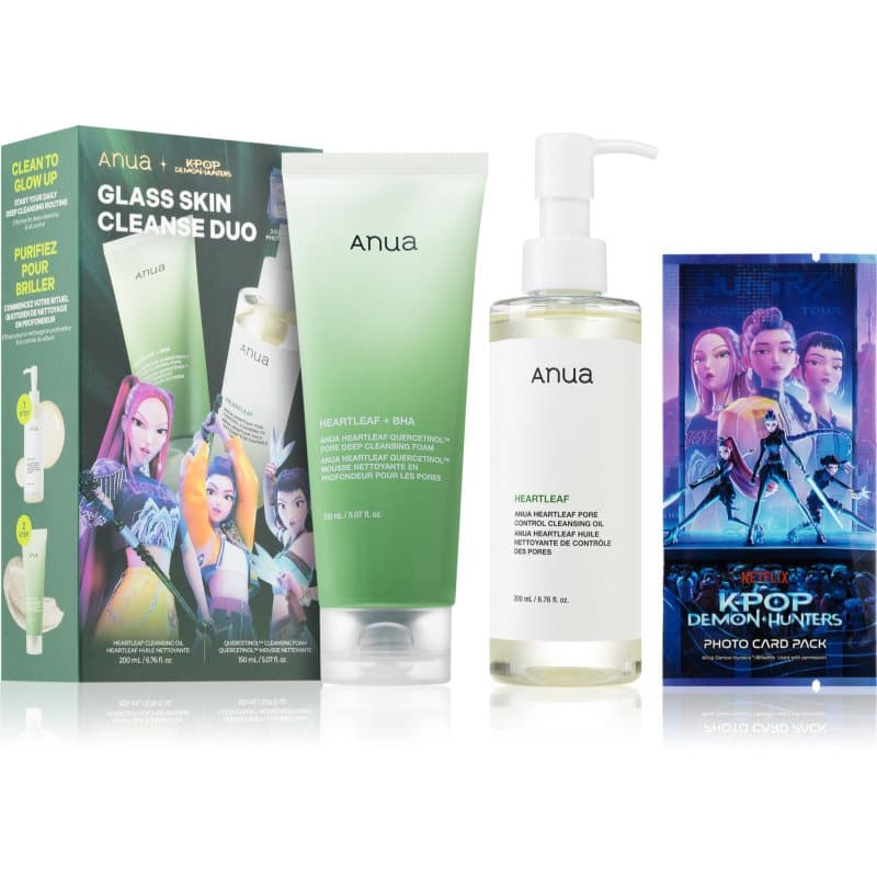 K-Pop Demon Hunters Double Cleansing Duo Set zestaw upominkowy głęboko oczyszczające