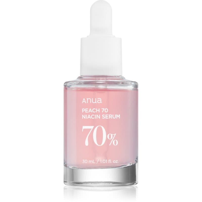 Peach 70% Niacin Serum rozjaśniające serum nawilżające na rozszerzone pory i zmarszczki