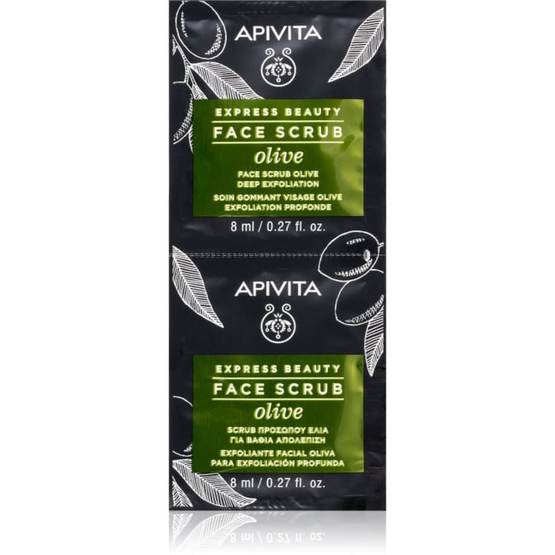 Express Beauty Exfoliating Face Scrub Olive peeling intensywnie oczyszczający do twarzy