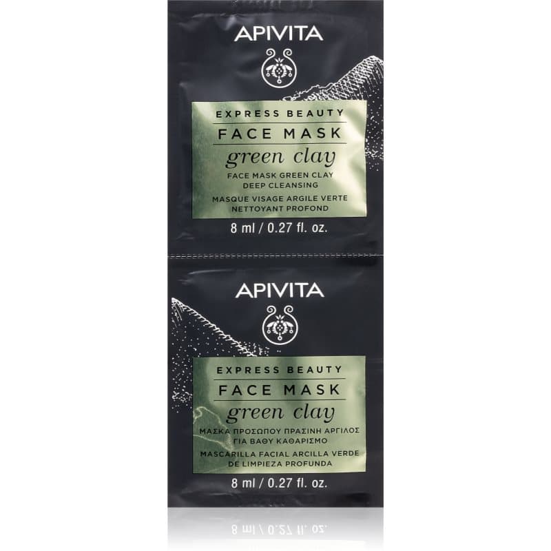 Express Beauty Cleansing Face Mask Green Clay maseczka oczyszczająco-wygładzająca z zielonej glinki
