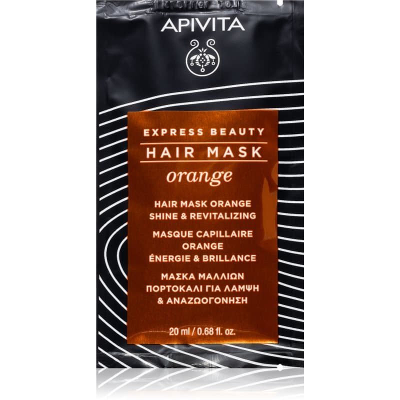 Express Beauty Hair mask Shine Orange rewitalizująca maseczka do włosów