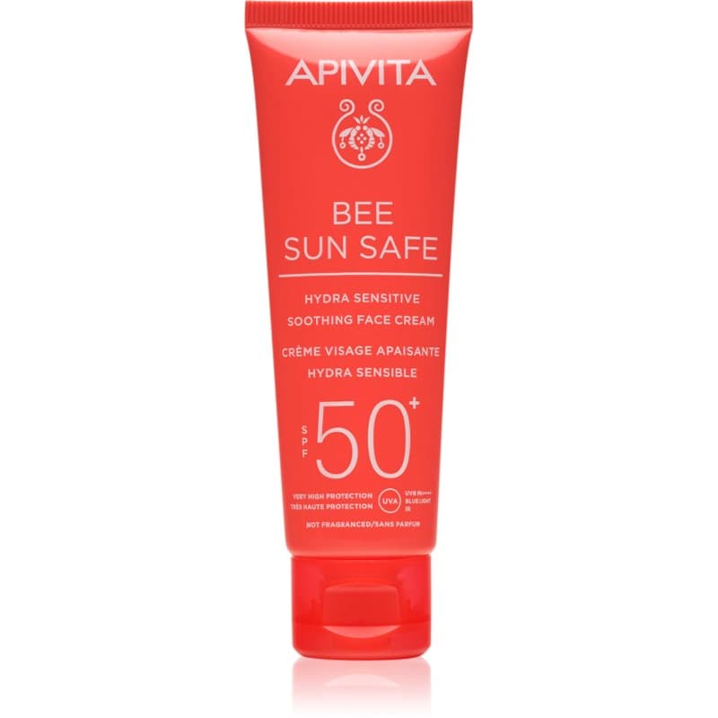 Bee Sun Safe Hydra Sensitive Soothing Face Cream SPF50+ krem nawilżająco-kojący SPF 50+
