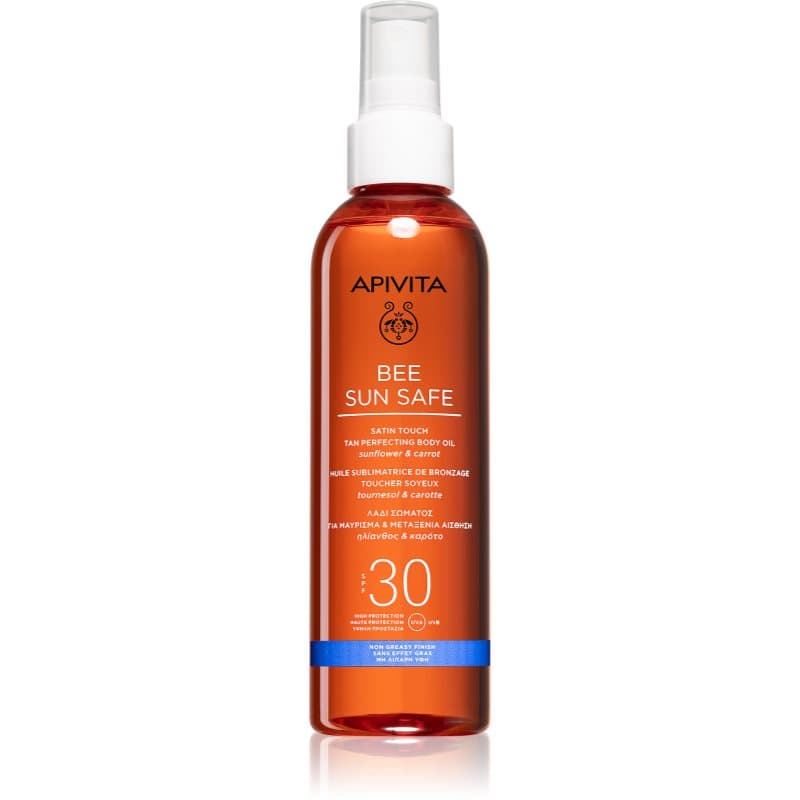 Bee Sun Safe Satin Touch Oil SPF30 olejek do opalania SPF 30