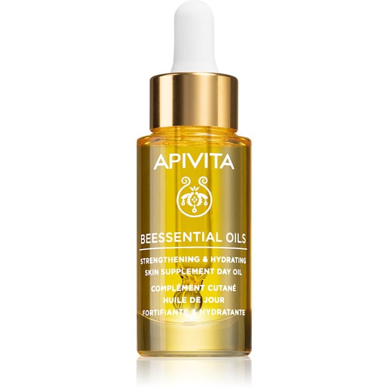Beessential Oils Strengthening & Hydrating Day Oil rozjaśniający olejek na dzień intensywnie nawilżający