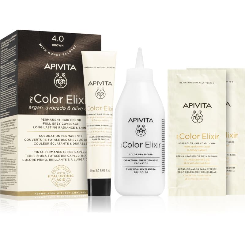 My Color Elixir farba do włosów bez amoniaku odcień 4.0 Brown