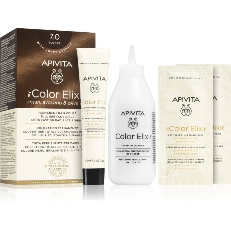 My Color Elixir farba do włosów bez amoniaku odcień 7.0 Blonde