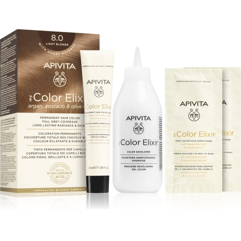 My Color Elixir farba do włosów bez amoniaku odcień 8.0 Light Blonde