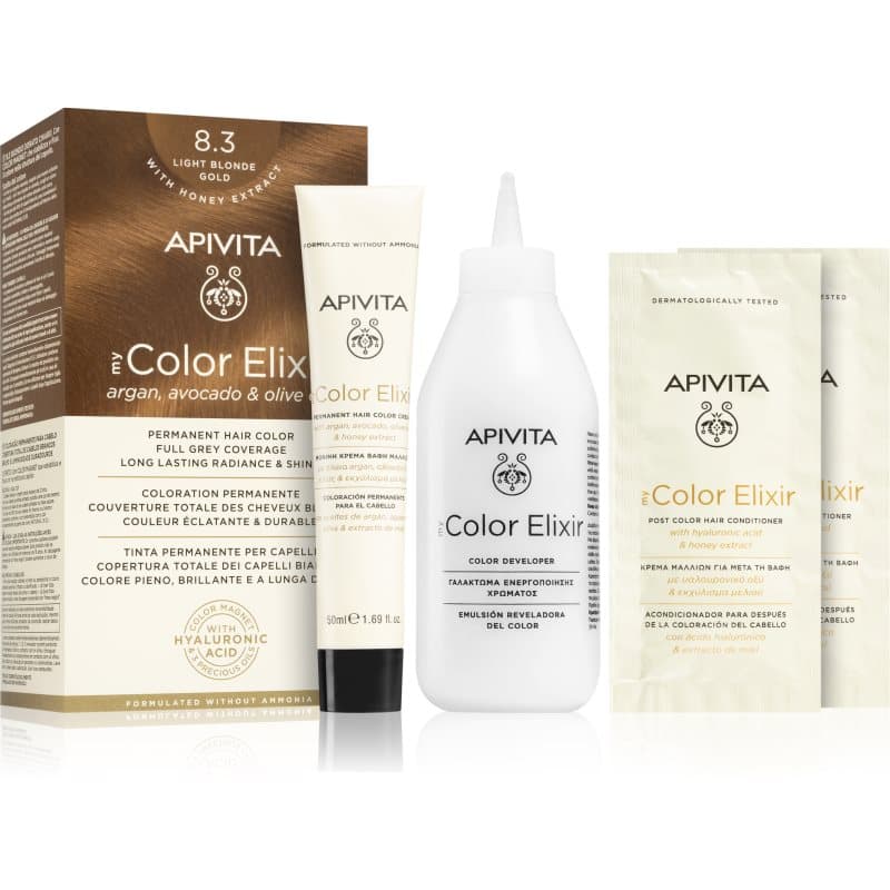 My Color Elixir farba do włosów bez amoniaku odcień 8.3 Light Blonde Gold