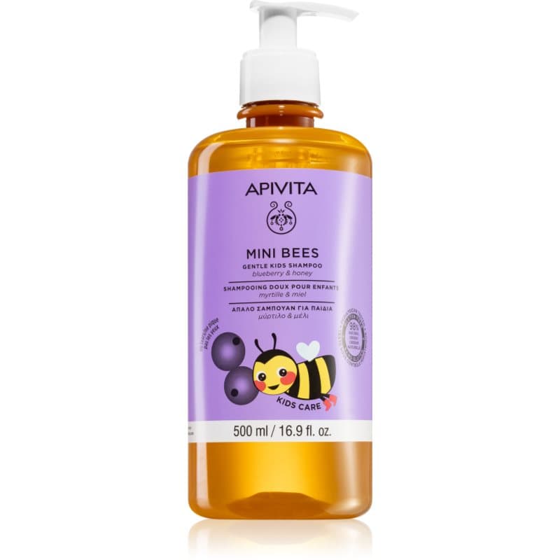 Mini Bees Gentle Kids Shampoo Blueberry & Honey szampon do włosów cienkich dla dzieci