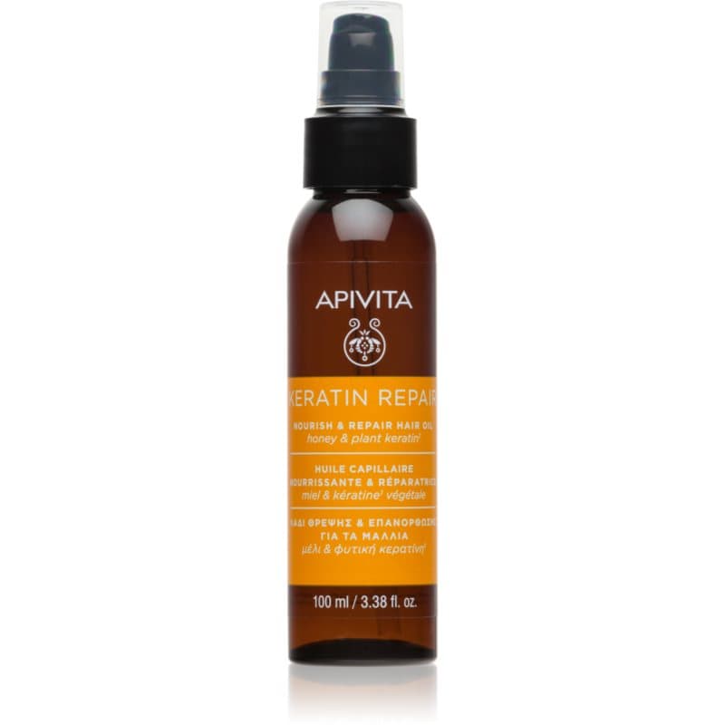 Keratin Repair Nourish Repair Hair Oil olejek do włosów do włosów suchych i zniszczonych