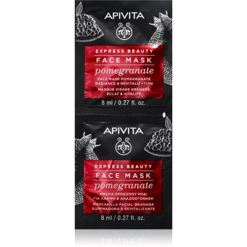 Express Beauty Pomegranate maseczka rewitalizująca i rozjaśniająca