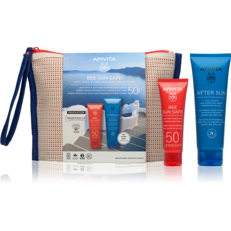 Bee Sun Safe Anti-spot & Anti-age Sun Protection zestaw do opalania