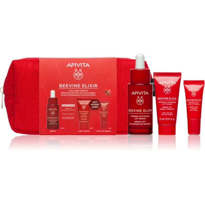 Beevine Elixir Collagen Reboot zestaw ujędrniający skórę