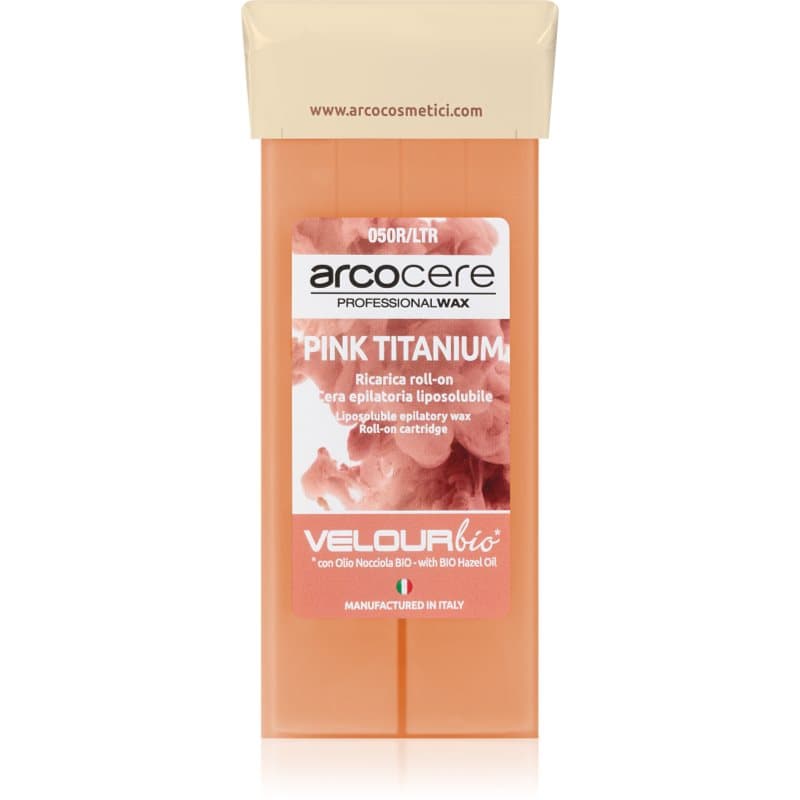 Professional Wax Pink Titanium wosk do depilacji roll-on napełnienie