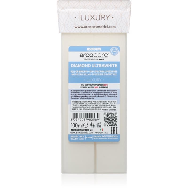 Luxury Diamond Ultrawhite wosk do depilacji roll-on