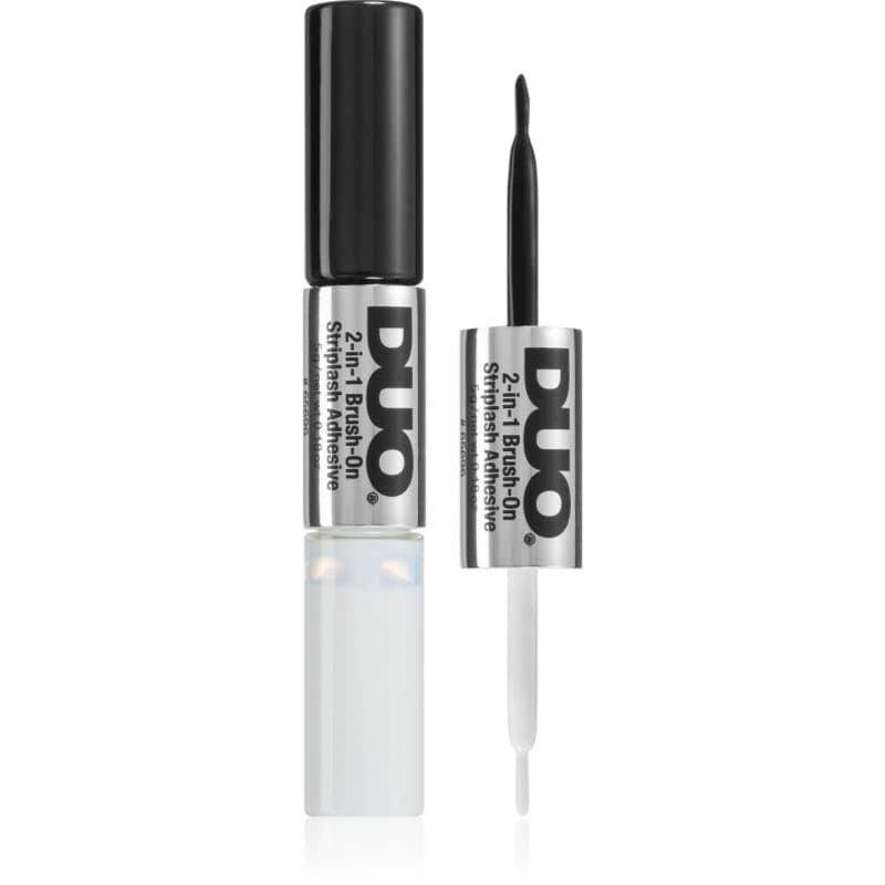 Duo dwukolorowy klej do rzęs odcień Dark Tone/ White/Clear