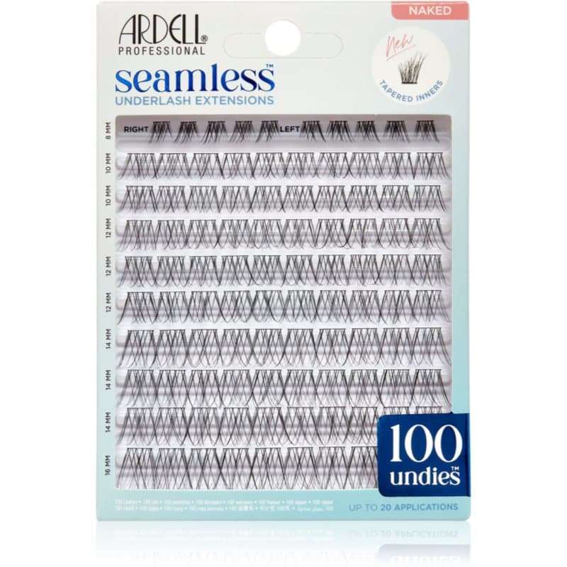 Seamless Underlash Extensions kępki sztucznych rzęs Naked