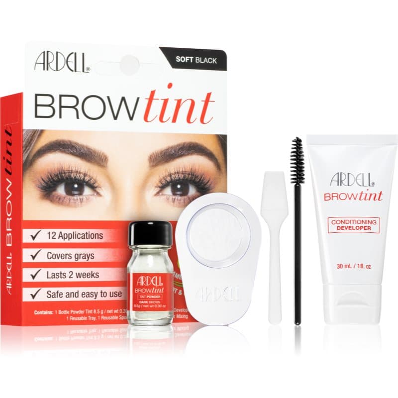 Brow Tint farbka do brwi odcień Soft Black