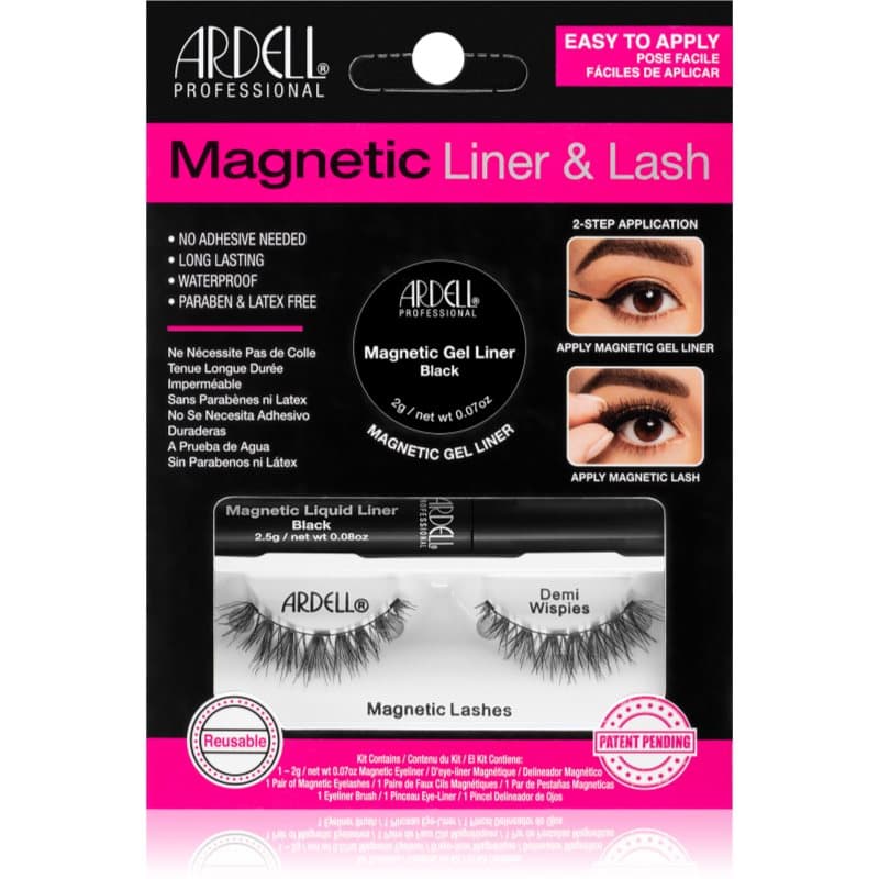 Magnetic Liner & Lash rzęsy magnetyczne do rzęs typ Demi Wispies