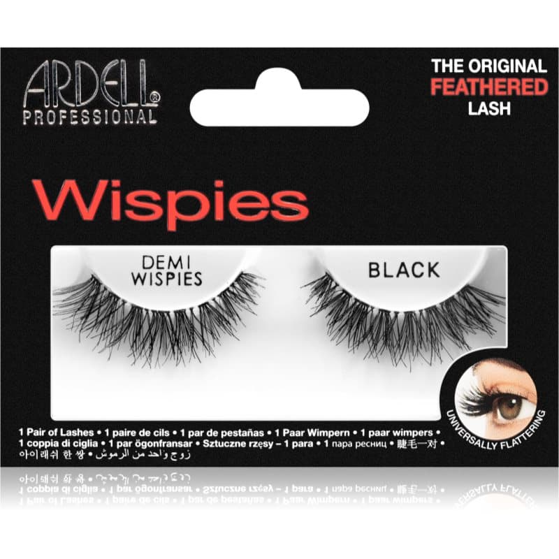 Professional Wispies rzęsy do naklejania Demi Wispies Black