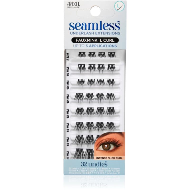 Seamless Refill Light Modern FauxMink kępki sztucznych rzęs L Curl