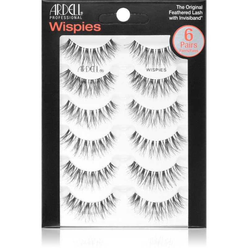 Wispies 6 Pairs sztuczne rzęsy