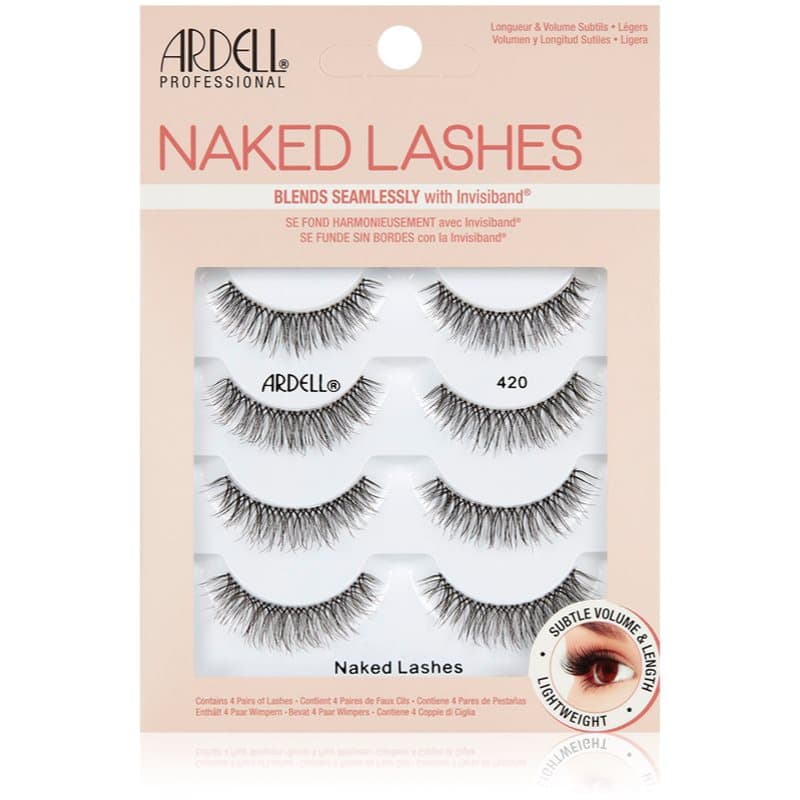 Naked Lashes Multipack rzęsy do naklejania duże opakowanie typ 420