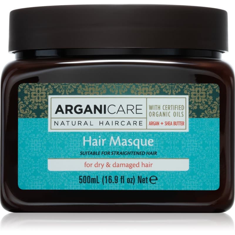 Argan Oil & Shea Butter Hair Masque maseczka nawilżająco-odżywcza do włosów suchych i zniszczonych