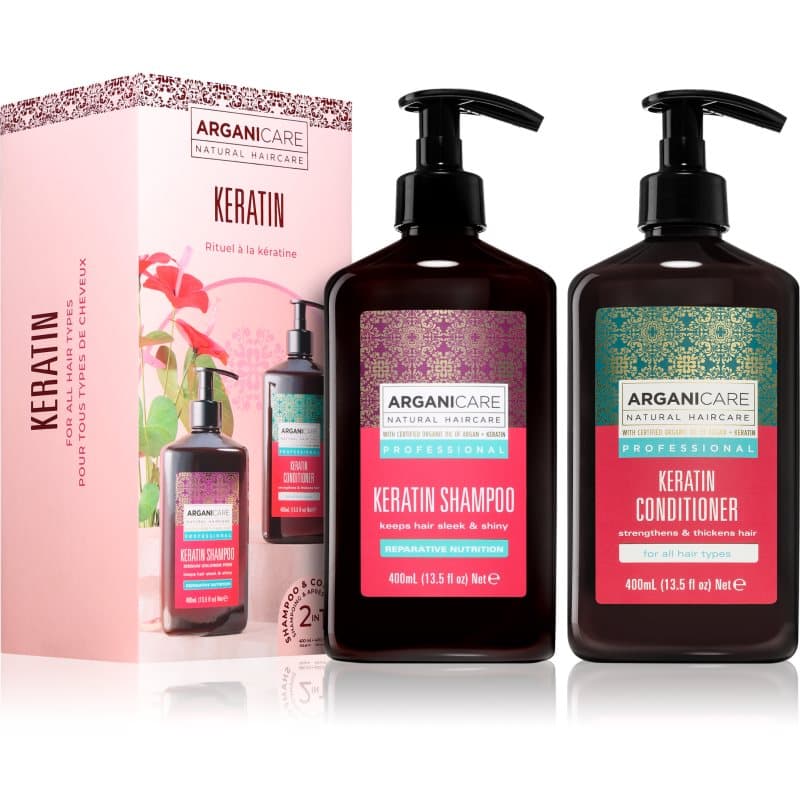 Keratin Set zestaw do włosów z keratyną