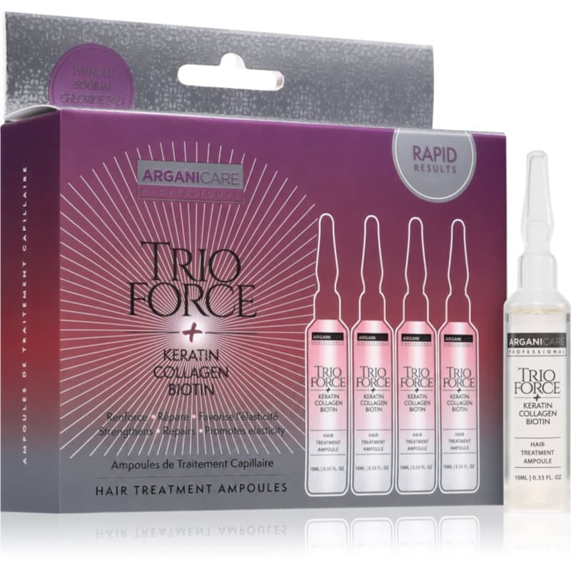 Trio Force Hair Treatment ampułki na porost włosów i wzmocnienie cebulek