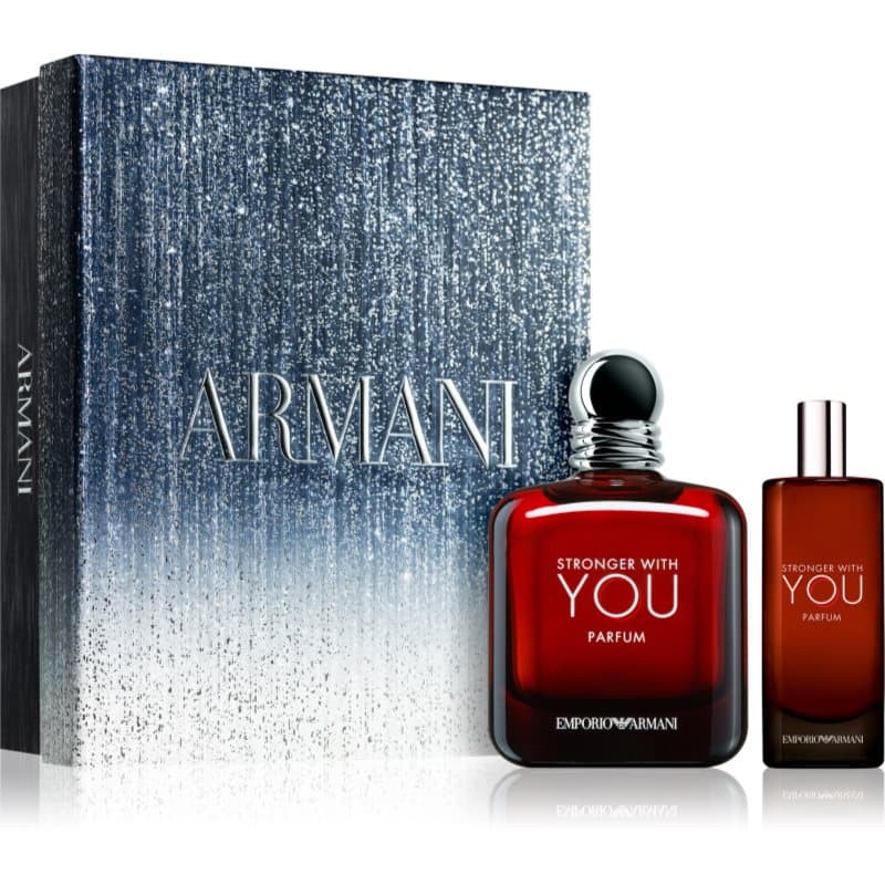 Armani Emporio Stronger With You Parfum zestaw upominkowy dla mężczyzn