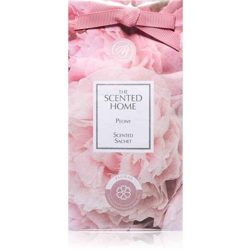 Peony kartka zapachowa