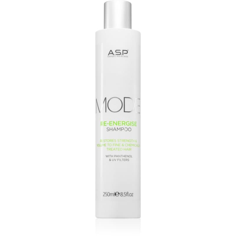 MODE Re-Energise Shampoo szampon energetyzujący do włosów rozjaśnianych, farbowanych i poddawanych zabiegom chemicznym