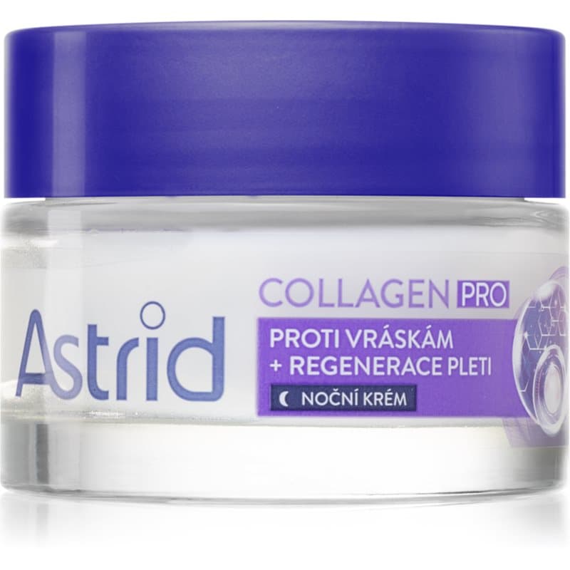 Collagen PRO krem na noc przeciw objawom starzenia o działaniu regenerującym